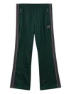 Needles Side-stripe Butterfly Sweatpants In Green