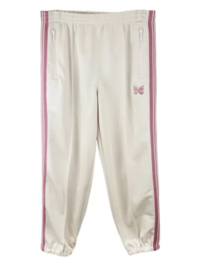 Needles Side-stripe Pants In Neutral
