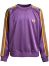 Needles Relaxed Fit Purple Sweatshirt In Purple