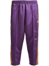 Needles Purple Boot-cut Track Pants In Purple