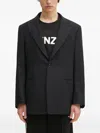 Needles Single-button Long-sleeves Blazer In Black