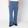 Needles Slate Blue Jogging Pants With Fringes