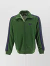NEEDLES SMOOTH POLY TRACK JACKET WITH SIDE STRIPES
