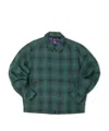 Needles Sport Wool Blend Collared Casual Jacket In Multi