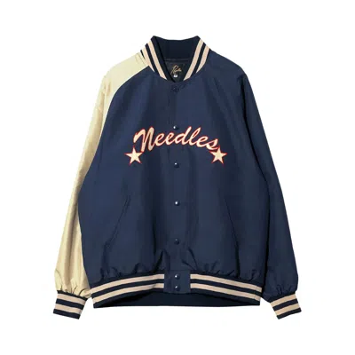 Pre-owned Needles Stadium Jacket 'navy' | Blue | Men's Size Xl