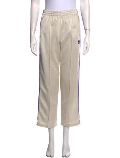 Pre-owned Needles Straight Leg Pants In Neutrals
