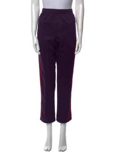 Pre-owned Needles Straight Leg Pants In Purple