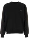 Needles Stripe-detail Sweatshirt In Black