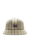 Needles Striped Butterfly Bucket Hat In Gray