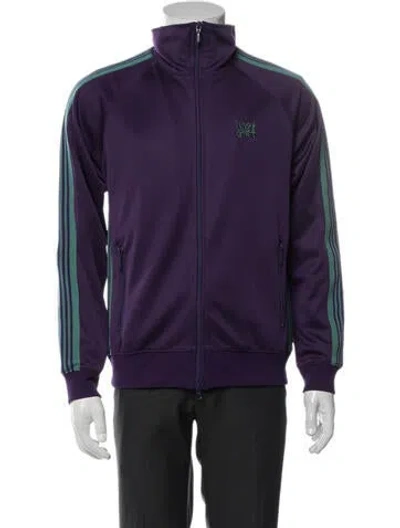 Pre-owned Needles Striped Jacket In Purple