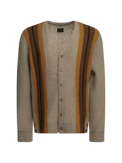 Needles Striped Mohair-blend Sweater In Multi