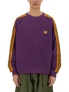 Needles Relaxed Fit Purple Sweatshirt