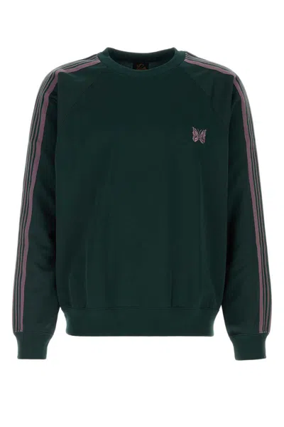 Needles Sweatshirts In Green