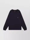 Needles Logo Patch Long-sleeved T-shirt In Blue