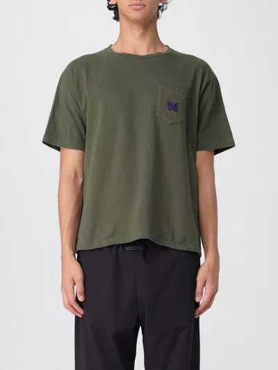 Needles T-shirt  Men Color Green