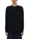 Needles Long Sleeve Crewneck T-shirt In Black