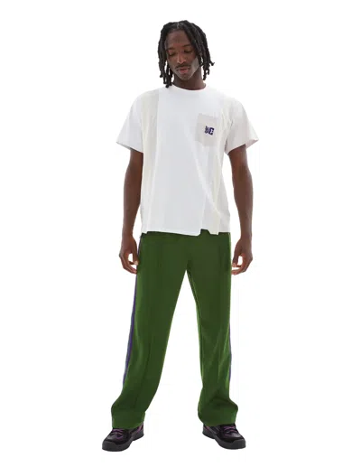 Needles T-shirt With Logo In White