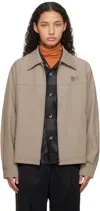 Needles Taupe Sport Jacket In A-taupe