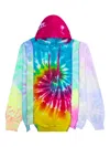 Needles Tie-dye Panelled Hoodie In Blue