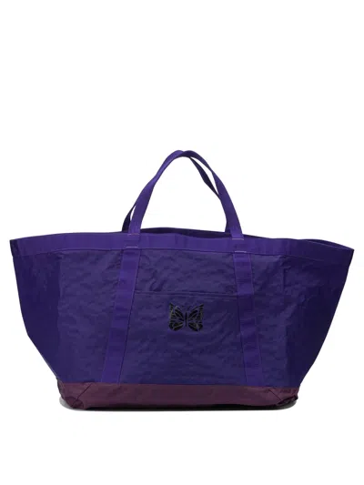 Needles "tool Tote" Travel Bag In Purple
