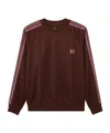 Needles Logo-embroidered Sweatshirt In Brown