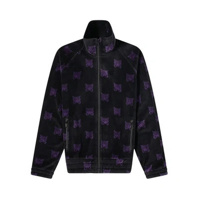 Pre-owned Needles Track Jacket 'black | Purple'