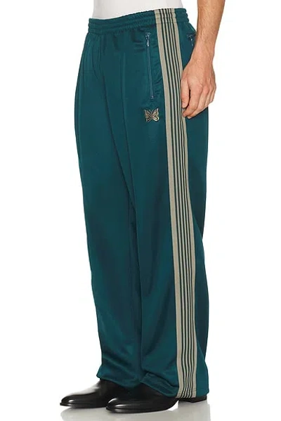 Needles Poly Smooth Track Pants In Green