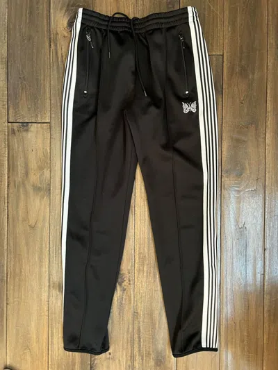 Pre-owned Needles Track Pants Og Black/white