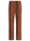 Needles Animal Print Track Trousers With Elastic Waistband