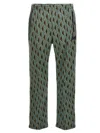 Needles Printed Joggers With Pockets And Elastic Waistband In Blue