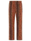 Needles Animal Print Track Trousers With Elastic Waistband