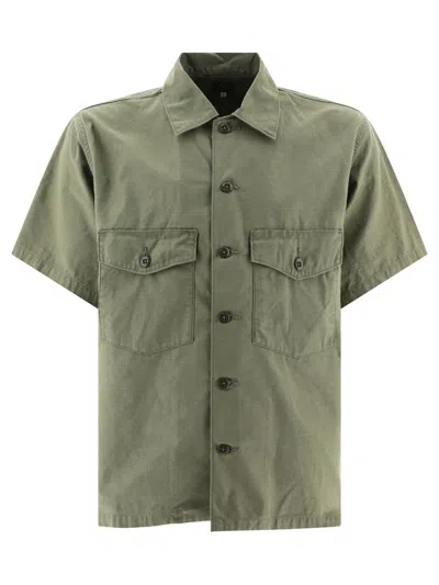 Needles Utility Shirt In Green