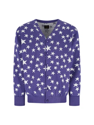 NEEDLES V-NECK CARDIGAN