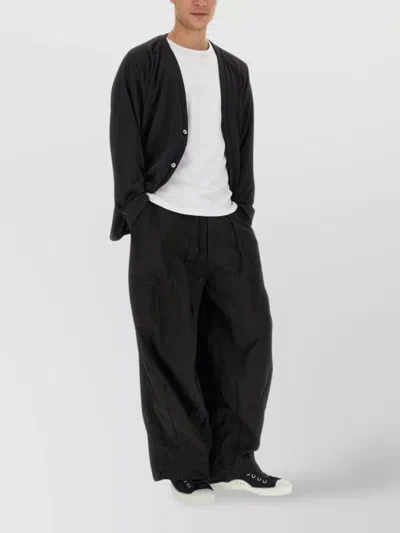 Needles V-neck Logo Cardigan Long Sleeves