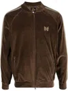 Needles Velvet-effect Jacket In Brown