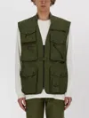 Needles Utility Vest With Multiple Pockets And Zip Closure