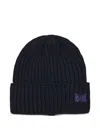 Needles "watch" Merino Wool Cap Accessories In Black