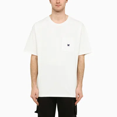 Needles T-shirt-l Nd  Male In Cream