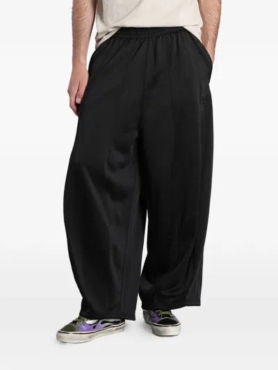 Needles Wide-leg Track Pants In Black