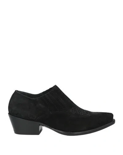 Needles Woman Ankle Boots Black Size 10 Leather