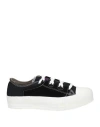 Needles Woman Sneakers Black Size 10.5 Textile Fibers In Black