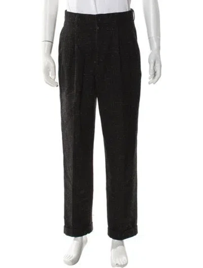 Pre-owned Needles Wool Dress Pants In Gray