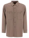 Needles Shirt Professional Chest Pockets In Brown