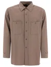 Needles Shirt Professional Chest Pockets In Brown