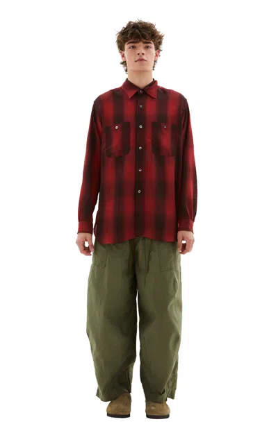 Needles Work Shirt In Red
