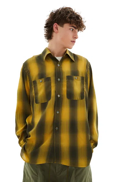 Needles Work Shirt In Yellow