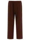 Needles "w.u." Trousers In Brown