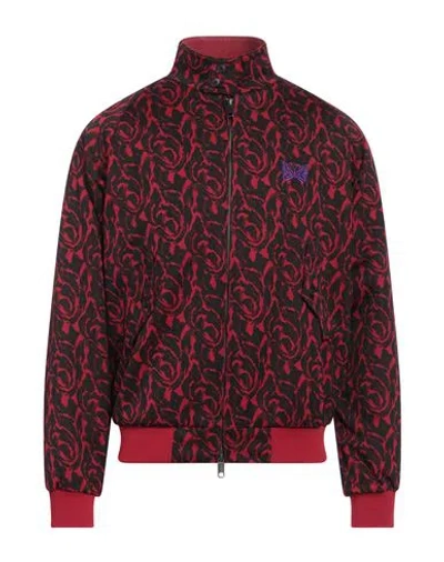 Needles X Baracuta Man Jacket Red Size 42 Polyester