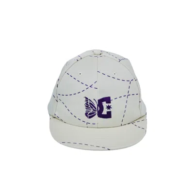 Needles X Dc Shoes Baseball Cap In Ivory