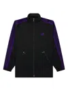 Needles X Dc Shoes Stripe-detail Track Jacket In Black